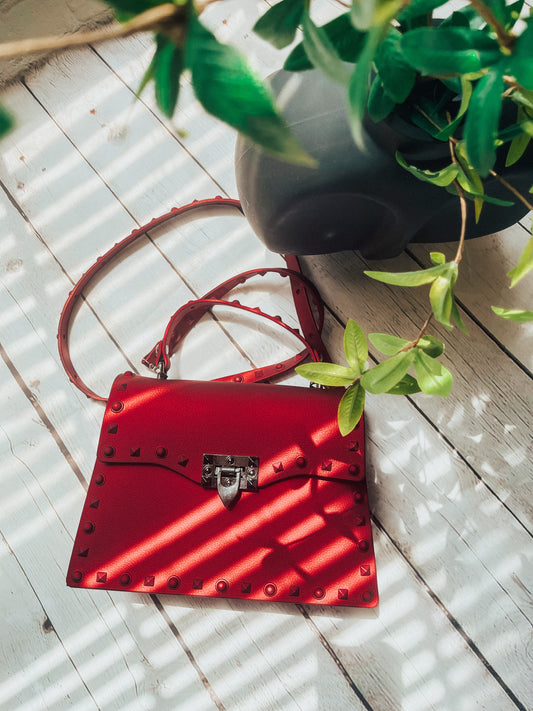 Miami night handbag (red)