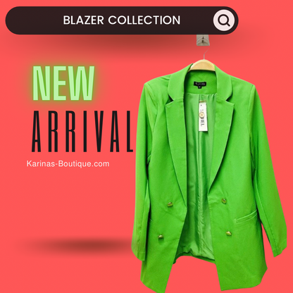 Bloom blazer (green)