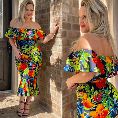 Tropical lola dress