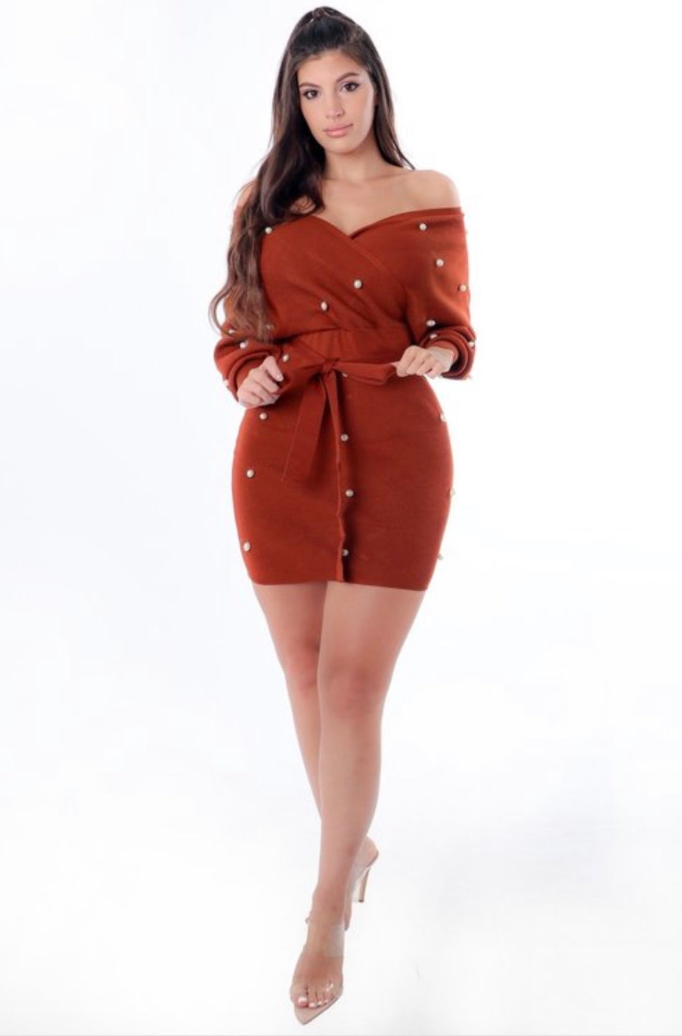 Pecan Flavor dress - KARINA’S  BOUTIQUE