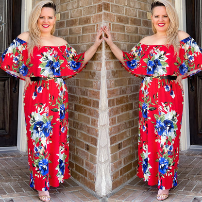 Sunrise Maxidress - KARINA’S  BOUTIQUE