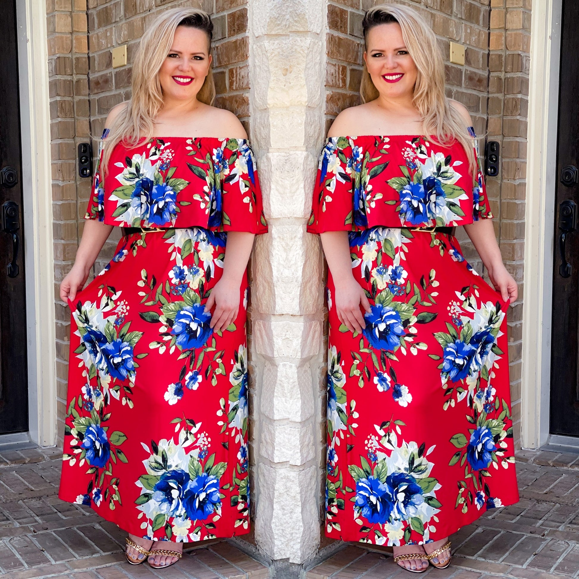 Sunrise Maxidress - KARINA’S  BOUTIQUE