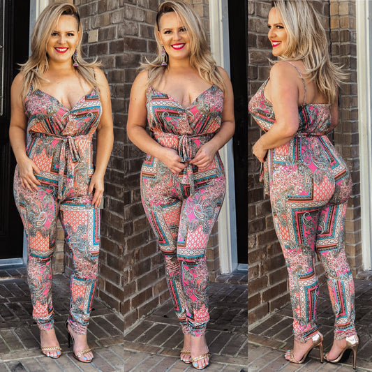 Don’t Break my Heart Jumpsuit - KARINA’S  BOUTIQUE