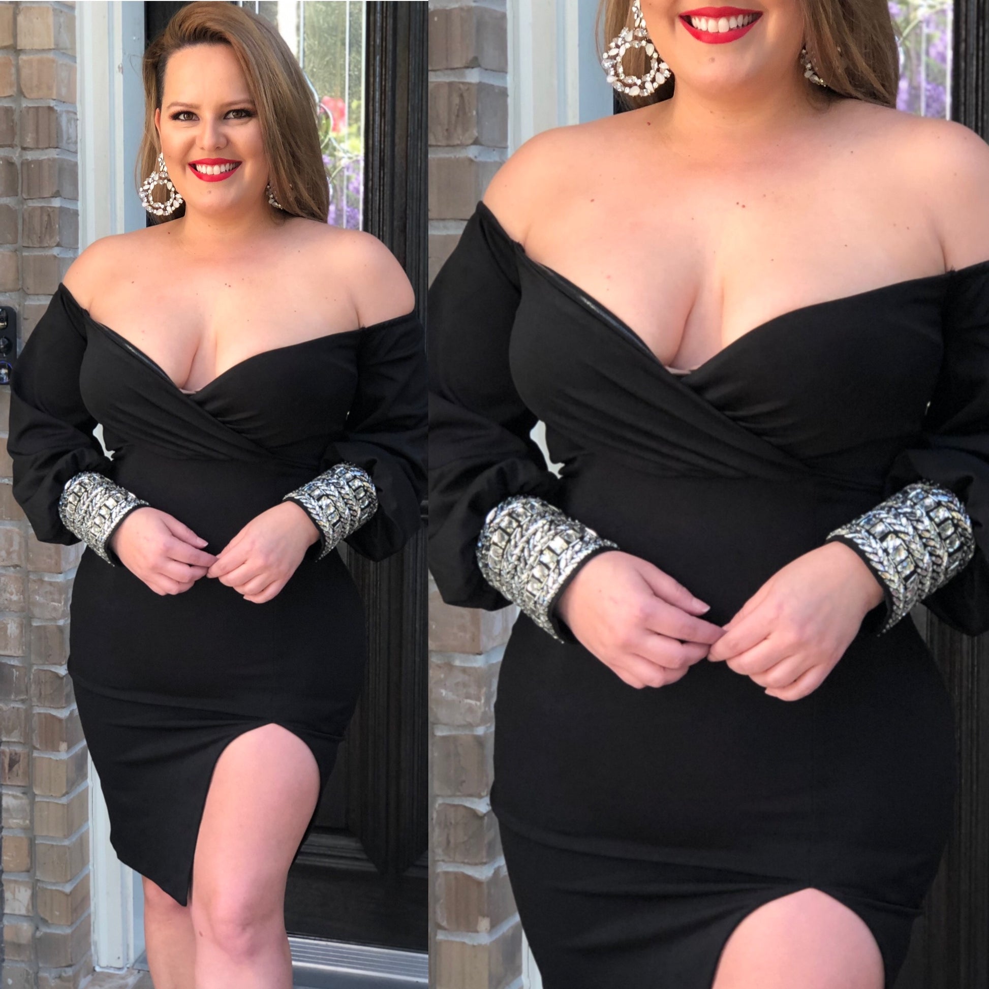 Let me sparkle dress (black) - KARINA’S  BOUTIQUE