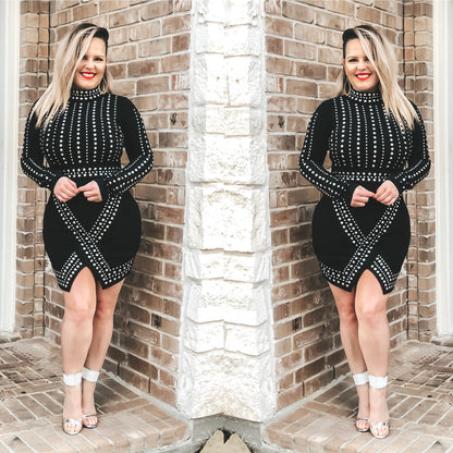 Stud Babe dress - KARINA’S  BOUTIQUE