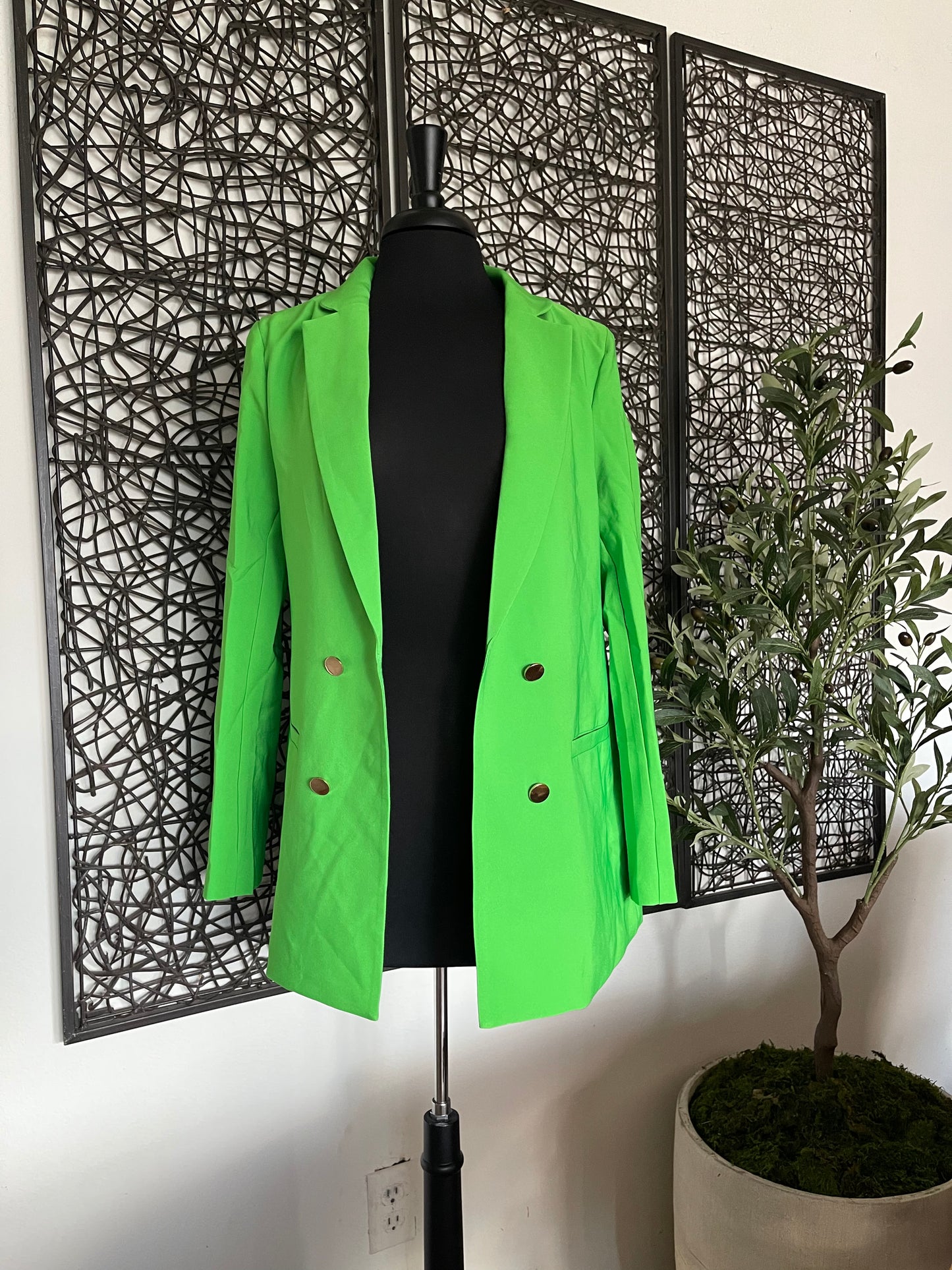 Bloom blazer (green)