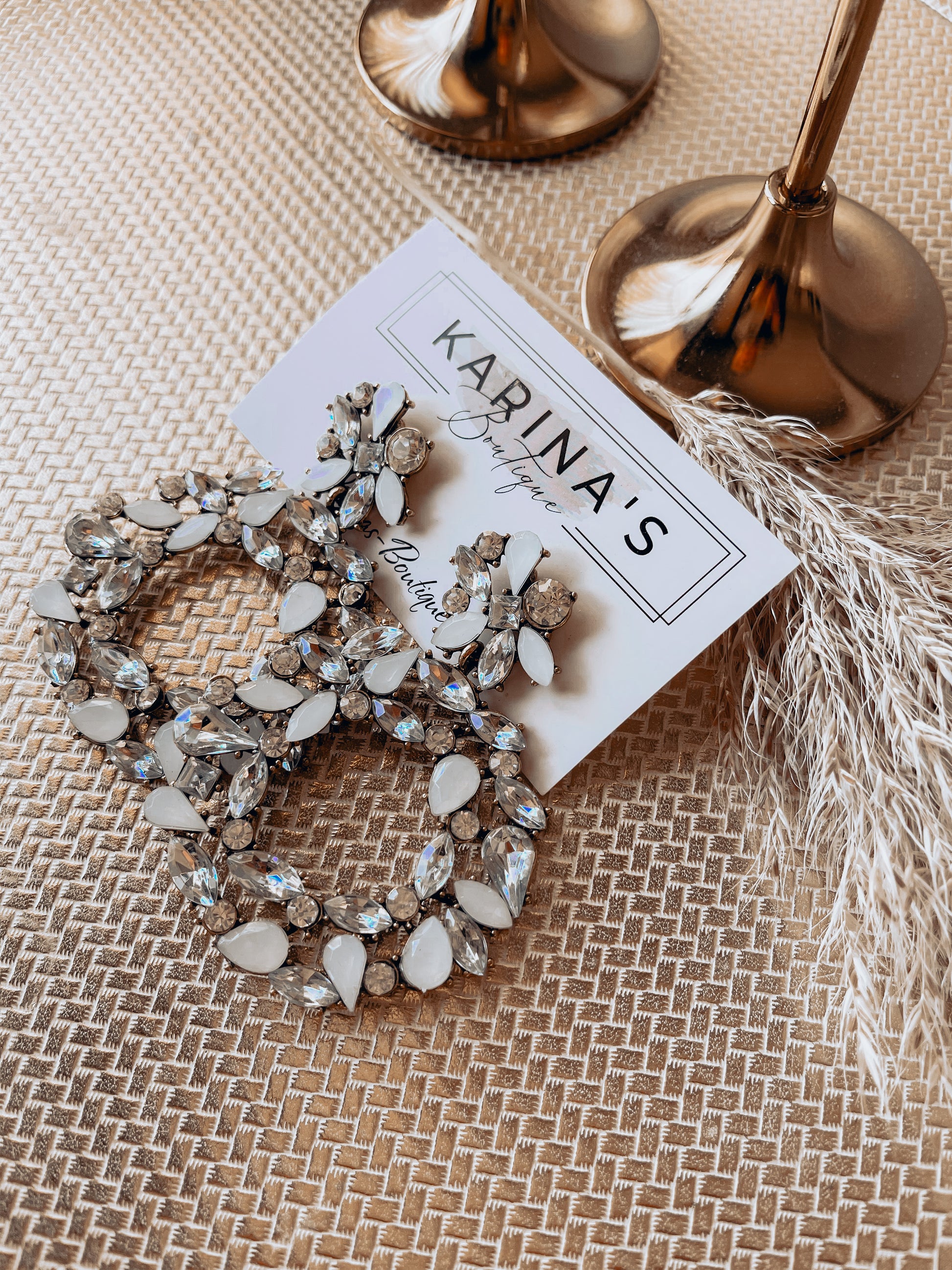 Glam You Earrings - KARINA’S  BOUTIQUE