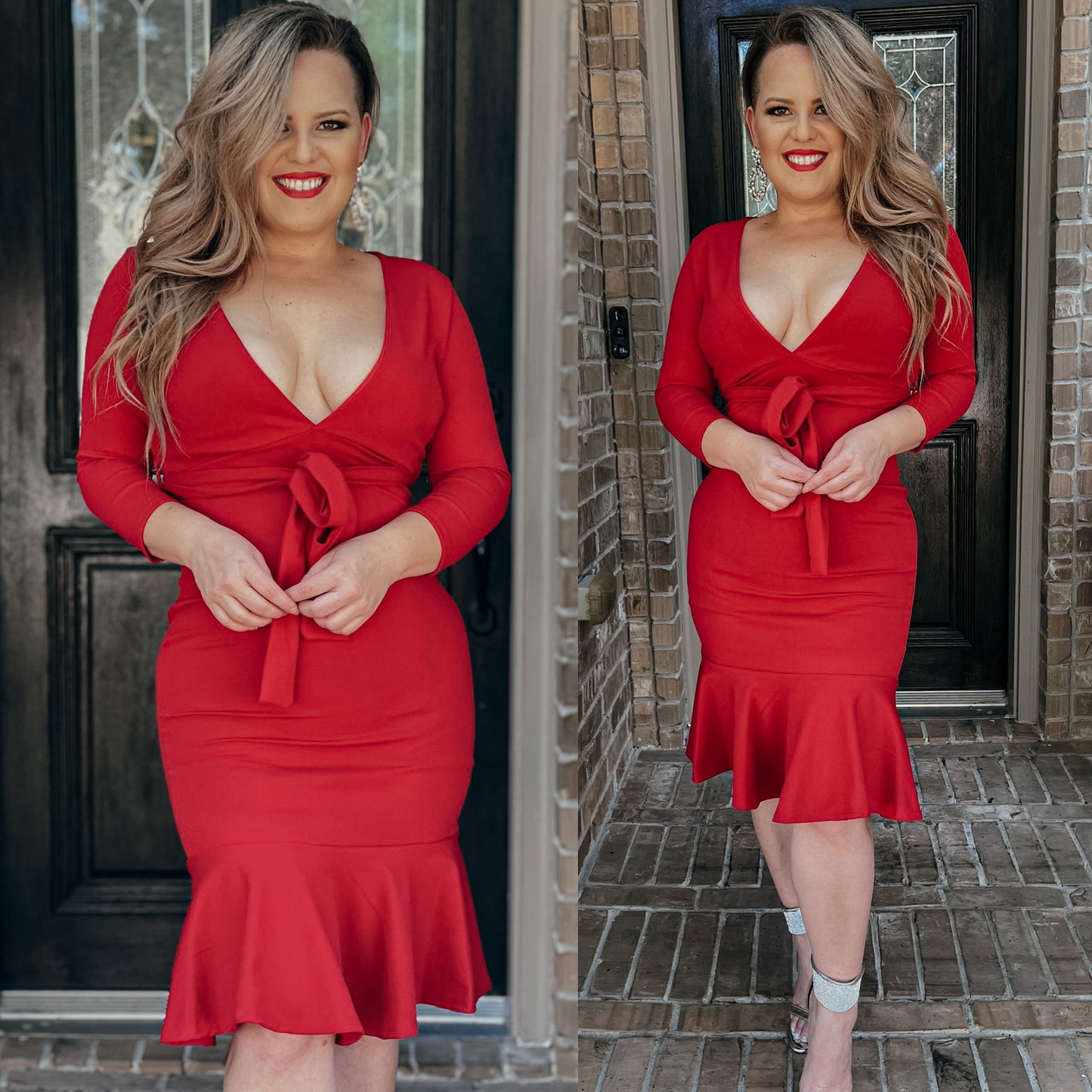 Antonia dress (red)