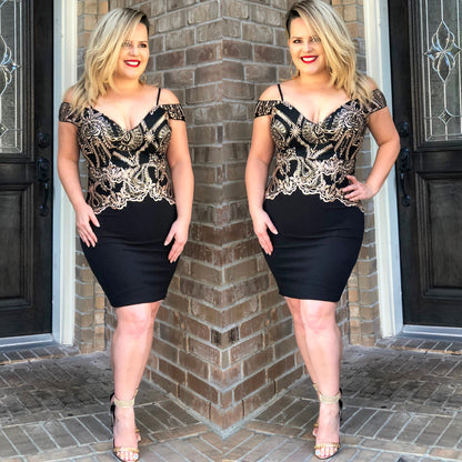 Cocktail Vibe Dress - KARINA’S  BOUTIQUE