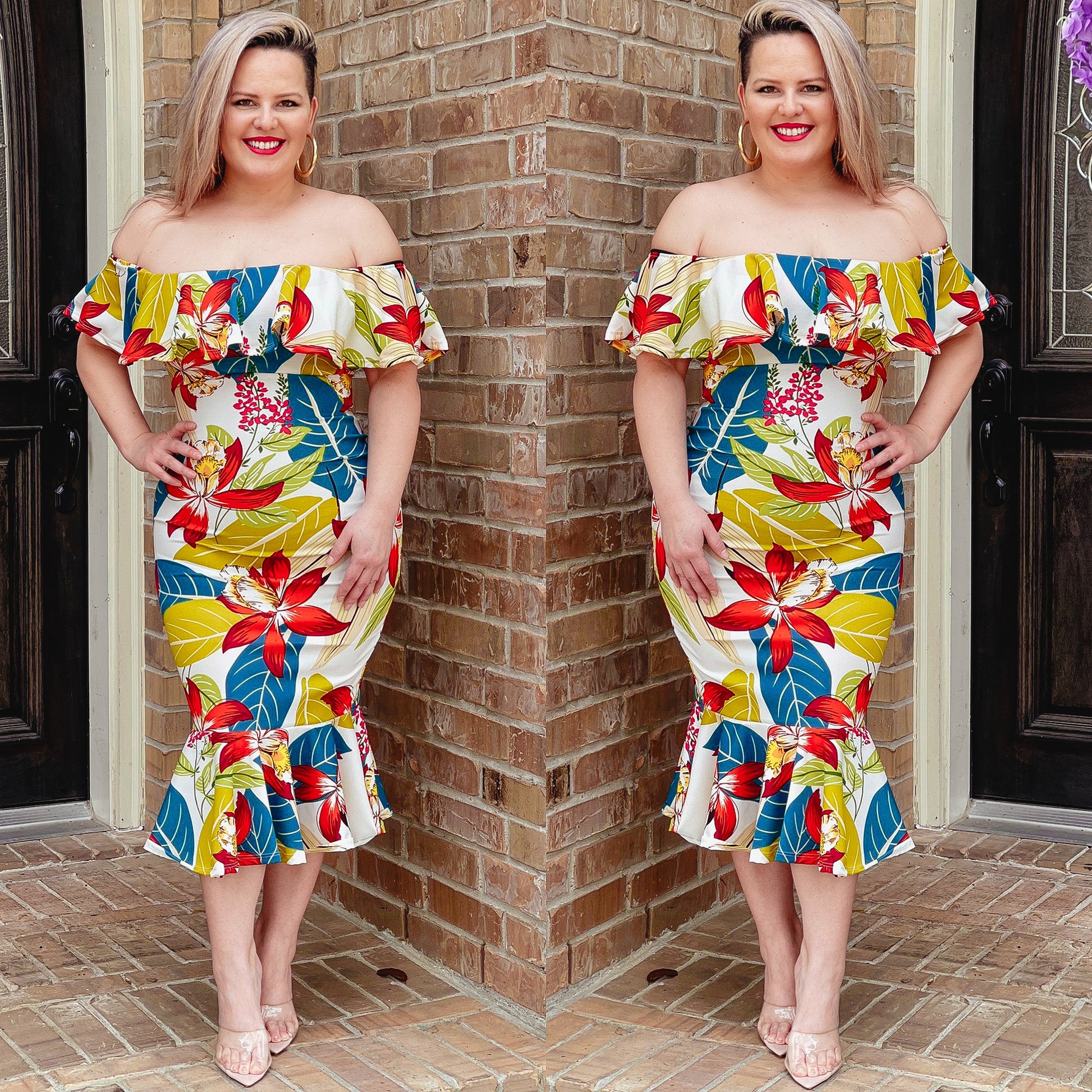 Tropical bound dress - KARINA’S  BOUTIQUE