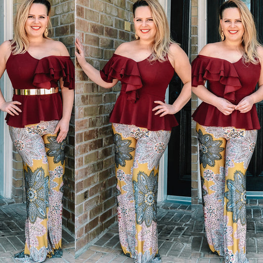 Dare Palazzo Pants - KARINA’S  BOUTIQUE