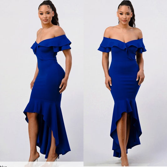 Seductive dress (blue)