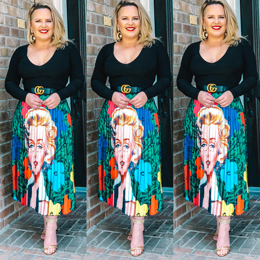 Lovely Marilyn Skirt - KARINA’S  BOUTIQUE